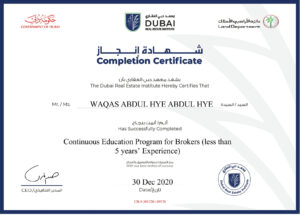 Drei certificate 2020-1